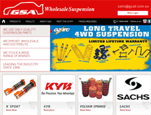 Tablet Screenshot of gsad.com.au